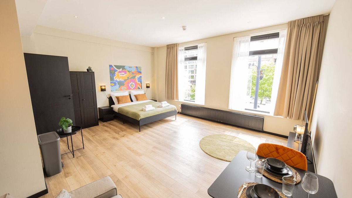 Stadsdriehoek Apartment | The Quartz Binnenrotte Studio BR