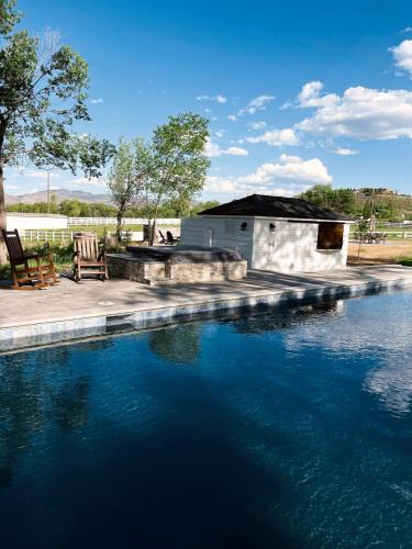 Reno House | The Ranch House with a Pool Hot Tub and Fire Pit