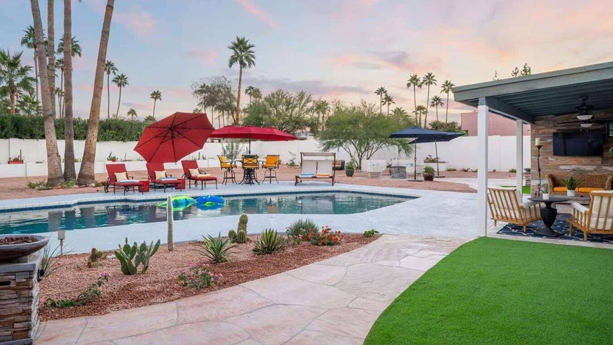 La Paz At Desert Springs House | The Redfield: Stylish w/Huge Backyard, Pool, Spa