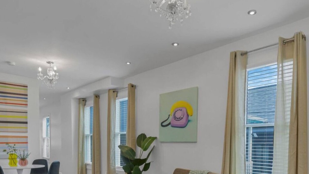 Italian Village House | The Retro Sleepover Pad- 2 BR/1.5BA