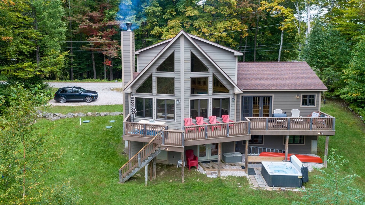 Killington House | The Ridge Chalet, an A-Frame Killington home