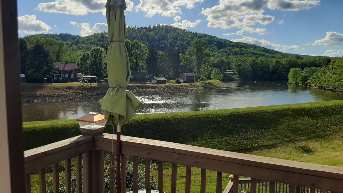 Confluence Apartment | The River View apartment, best view of any rental in Confluence.