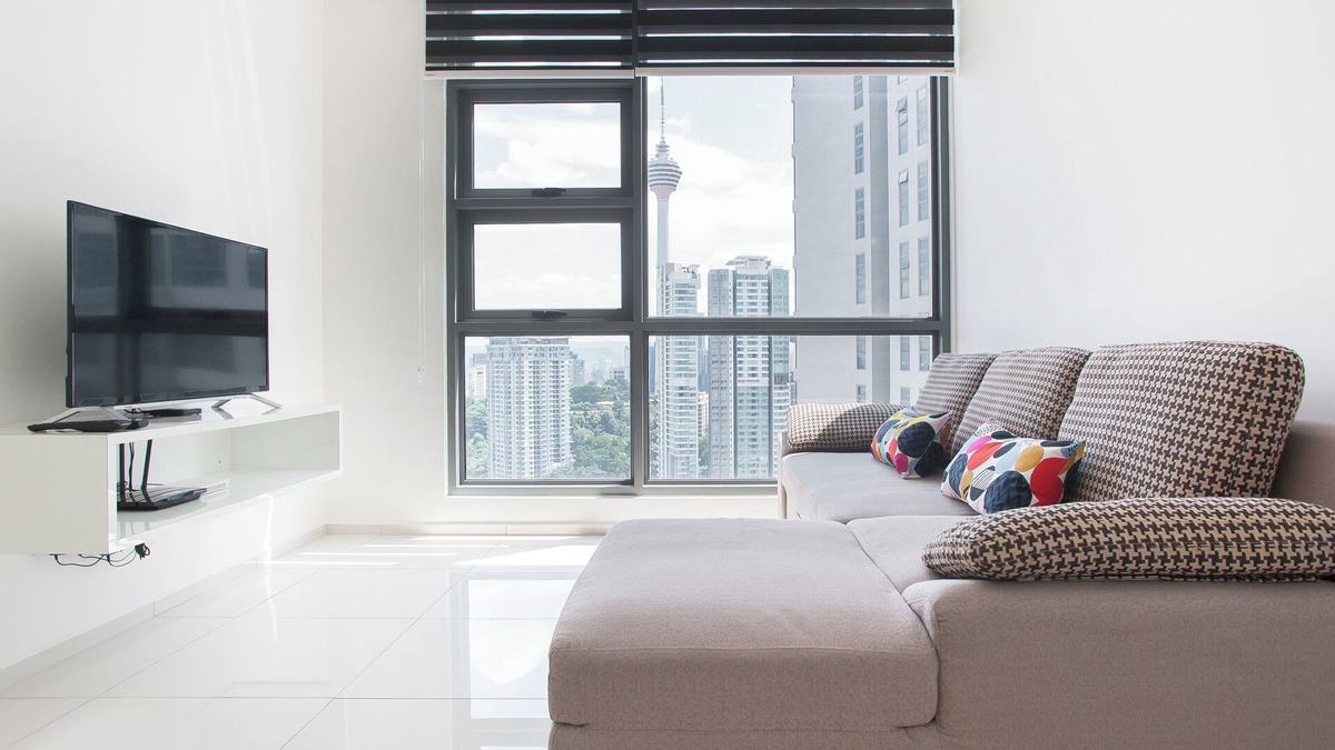 Bukit Bintang Apartment | The Robertson 2B1R Bukit Bintang KL Tower View@W4