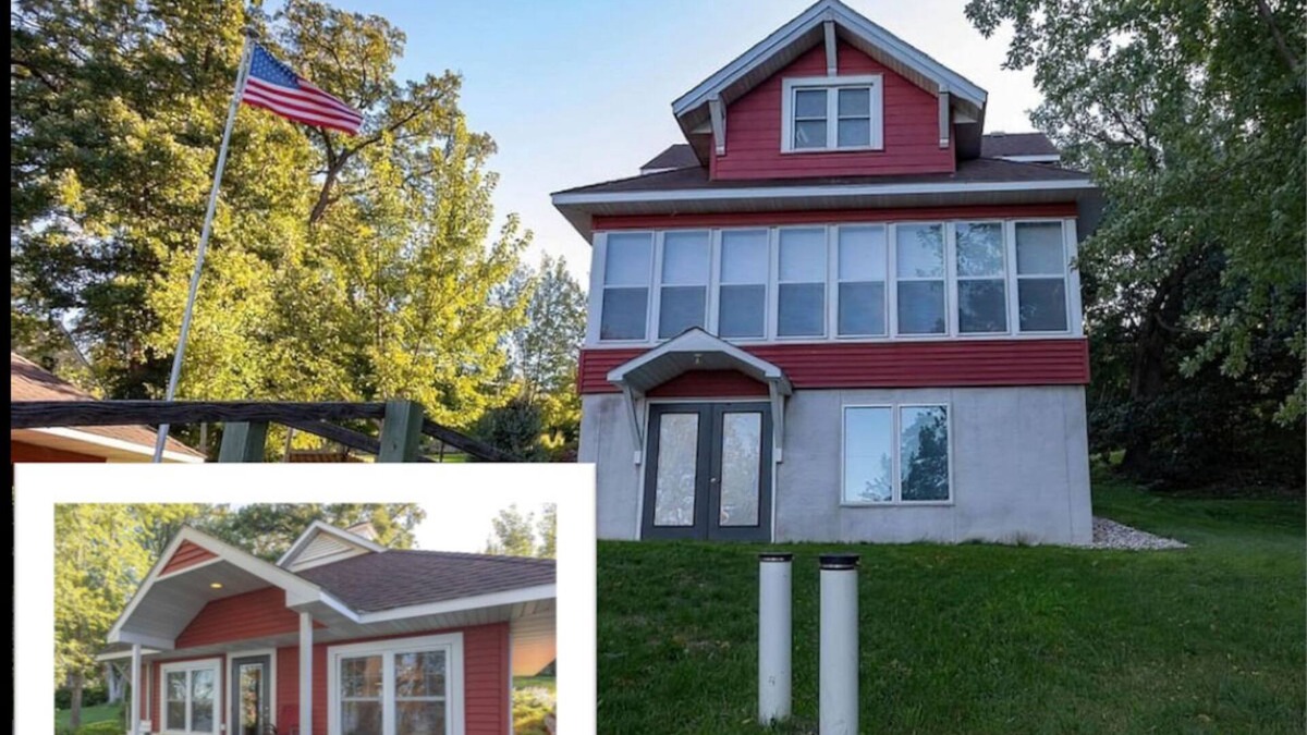 Ortonville House | The Rusty Anchor ★ Lake Home + Guest House ★