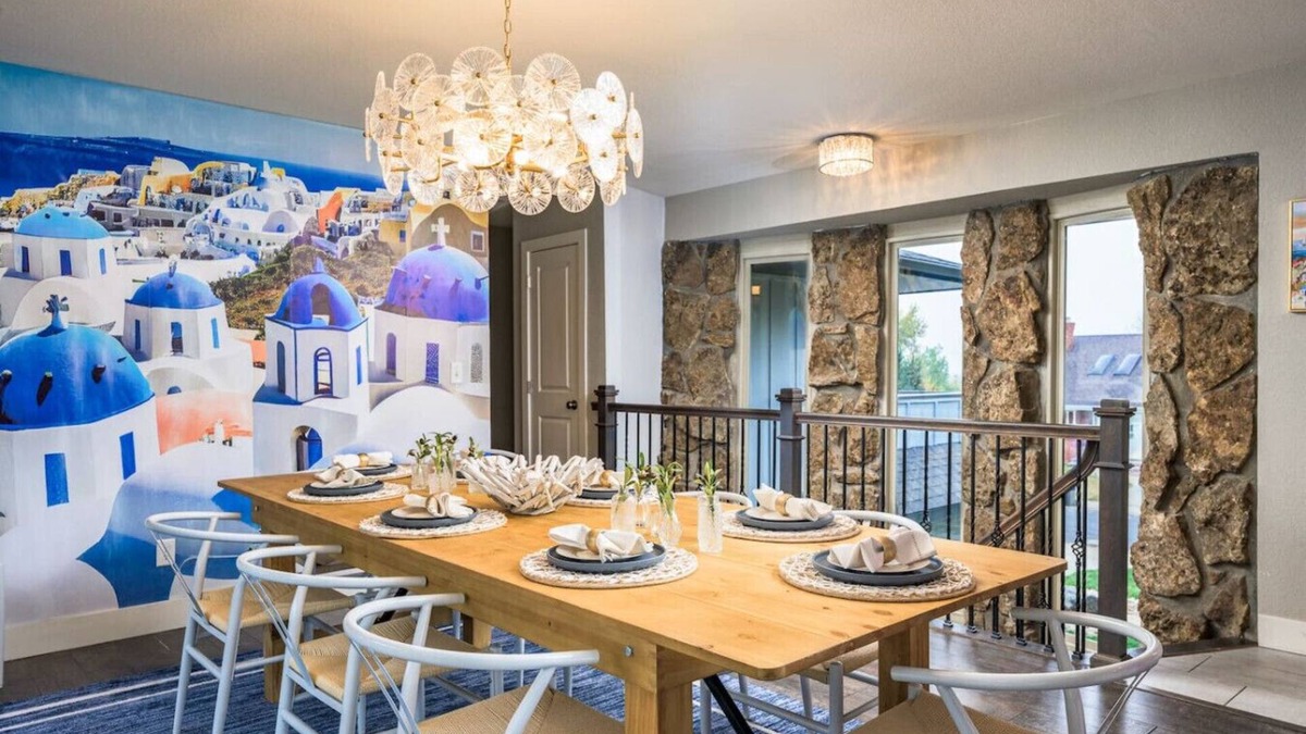 Scenic Heights House | The Santorini Retreat | Pool, Hot Tub, Game Room!
