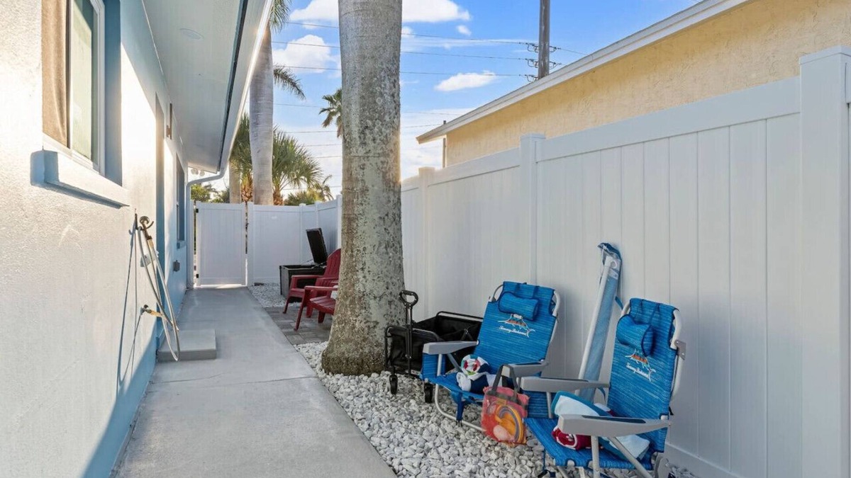 Cocoa Beach Apartment | The Shark Tank: Coastal Modern, Walk to Beach, Shops & Downtown Cocoa Beach