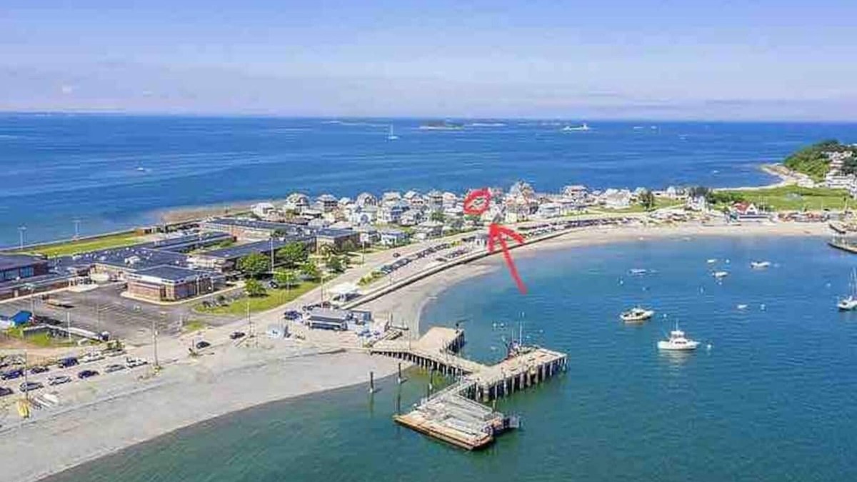 Hull Cottage | The Shore House, steps to the ocean meet crisp clean beach side retreat!