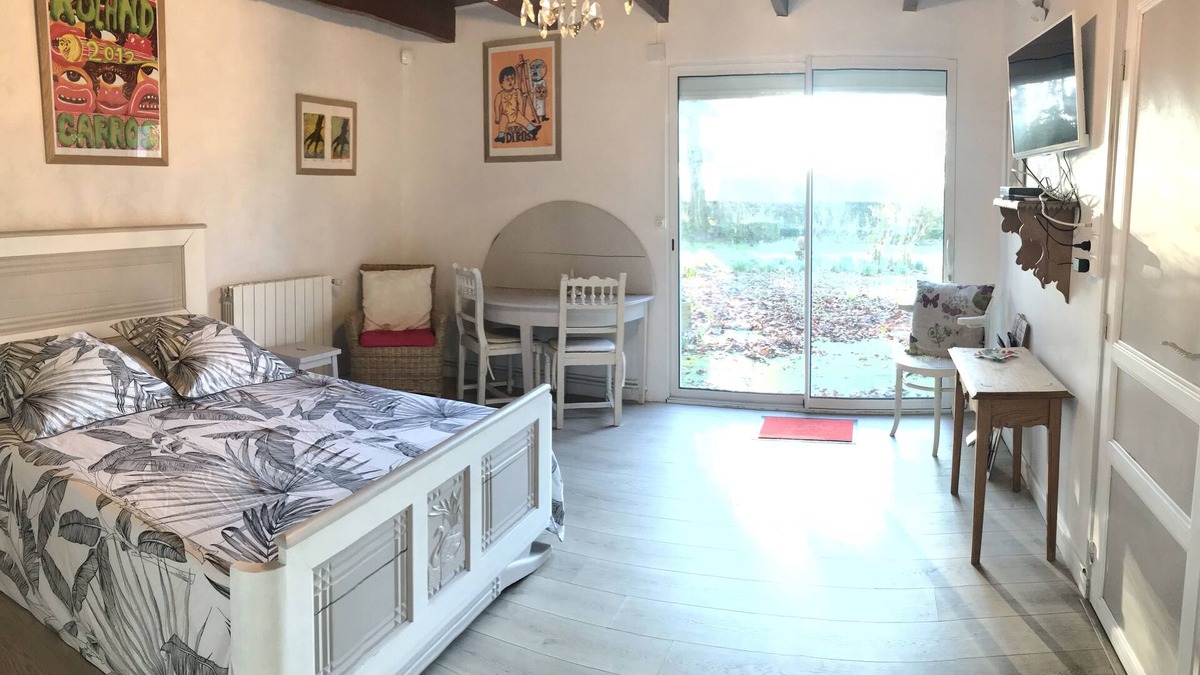 Oye-Plage House | THE STUDIO OF THE GARDEN- CÔTE D'OPALE - PLATIER D'OYE Sea and countryside