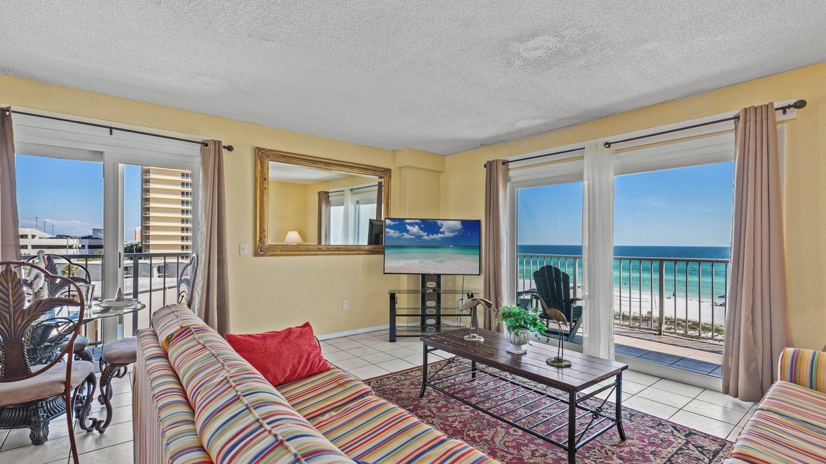 Bel Air Condo | The Summit PCB 532 * 2 Bed, 2 Bath * East Corner Beachfront