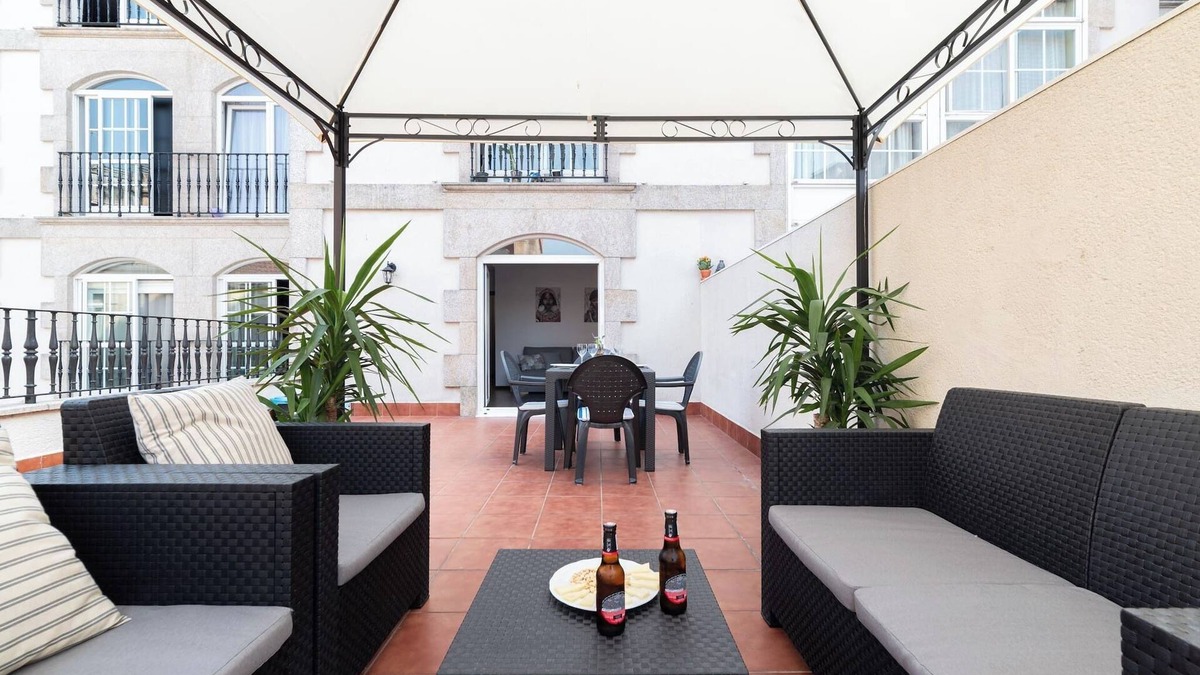 Casco Vello Apartment | The Sun Terrace