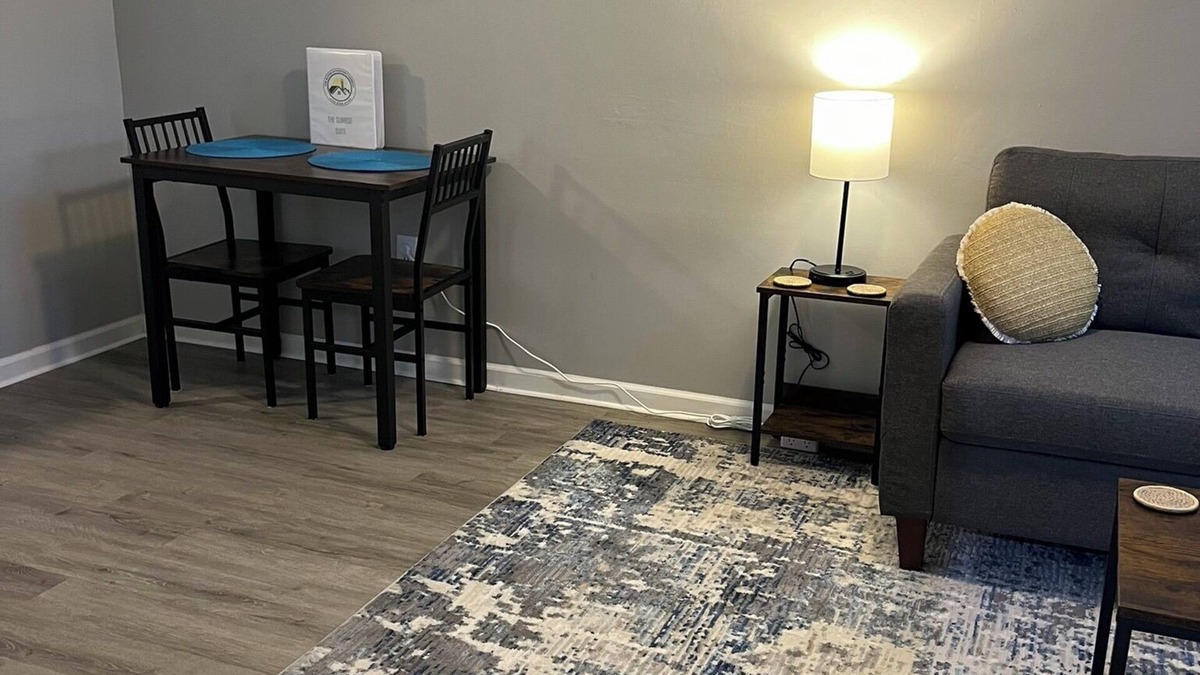 Fairport Harbor Apartment | The Sunrise Suite. Charming lower level 1-bedroom apartment, in Fairport Harbor