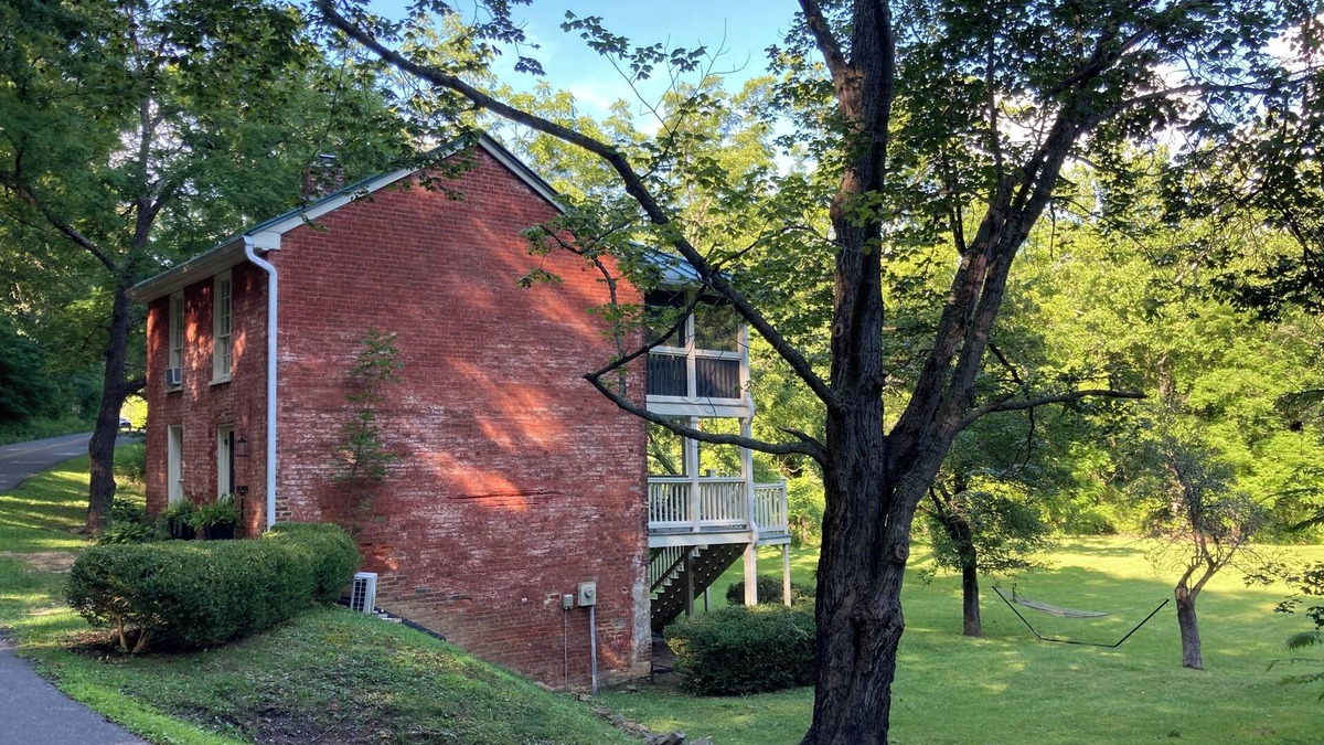 Warm Springs House | The Tannery! Private Dipping Pool In The Warm Springs Stream! Pet Friendly!