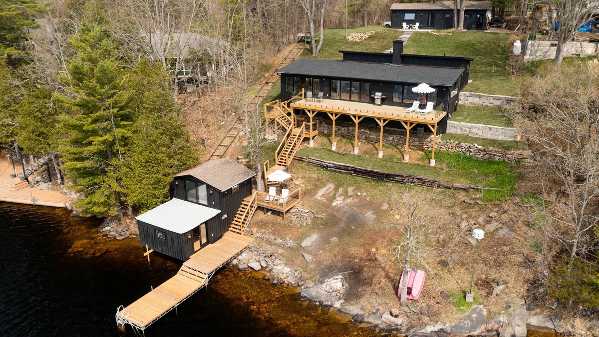 North Kawartha Cabin | The Thunderbird: 3 Cabins on This Water Front Property Designed by Hgtv Designer