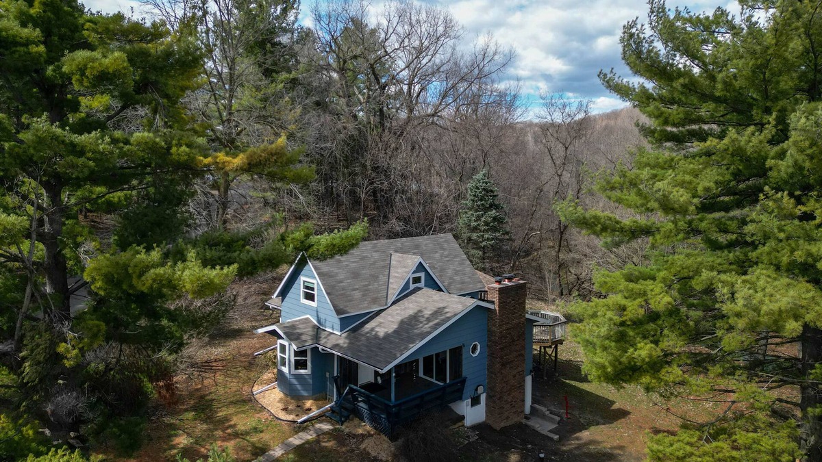 Ellsworth Cottage | The Trimbelle Cottage: Secluded Riverside Retreat on 7 acres, with Hot Tub!