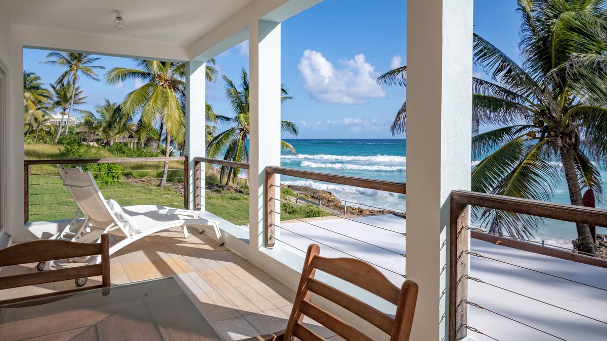 Silver Sands Apartment | The View - Lower Deck - Seafront