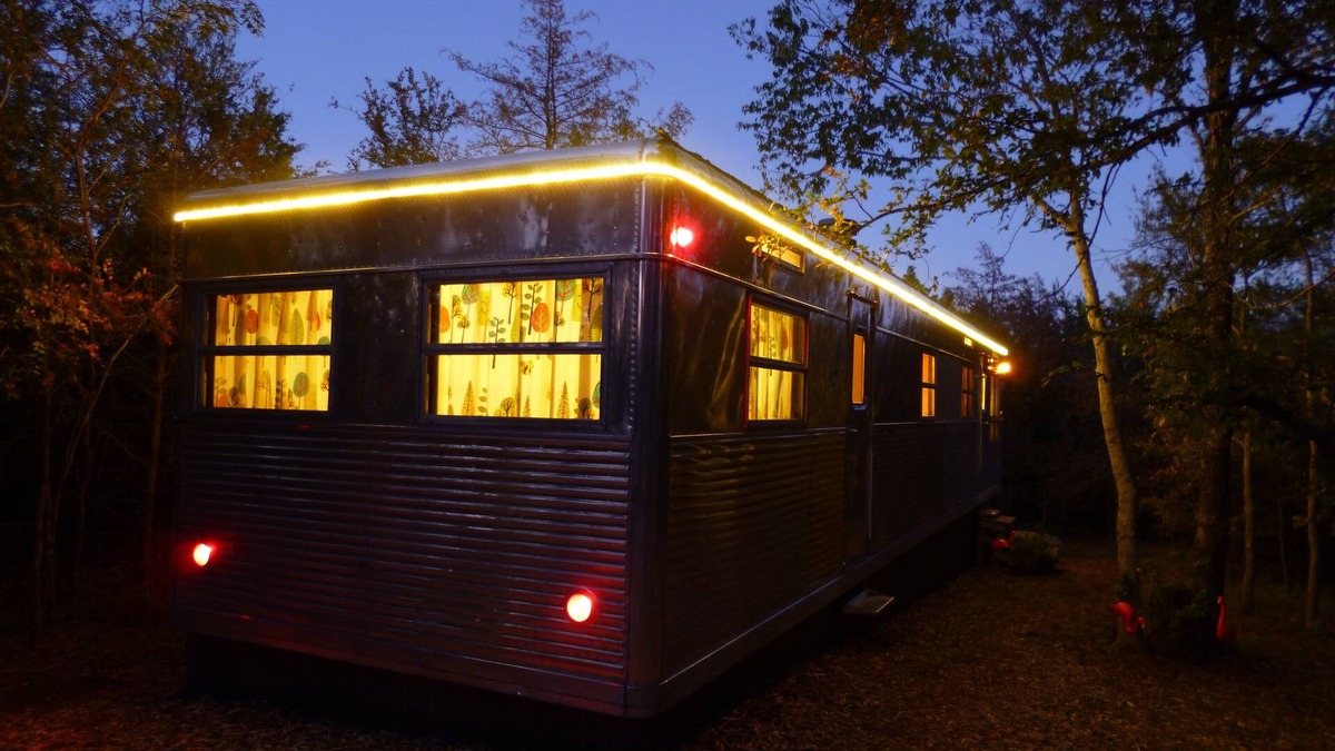 Sherman House | The Villa at Tin Can Acres, a Retro Trailer Retreat