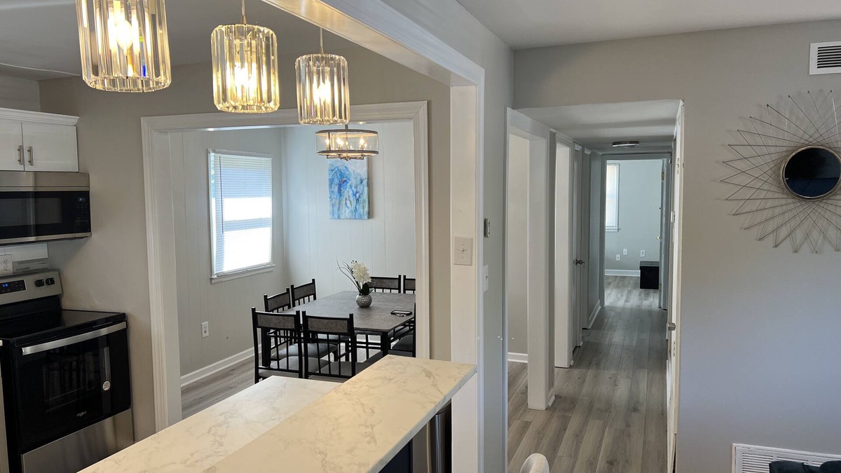 Winston - Salem House | The Welcoming Winston | 3BR Cozy Home & Pool Table