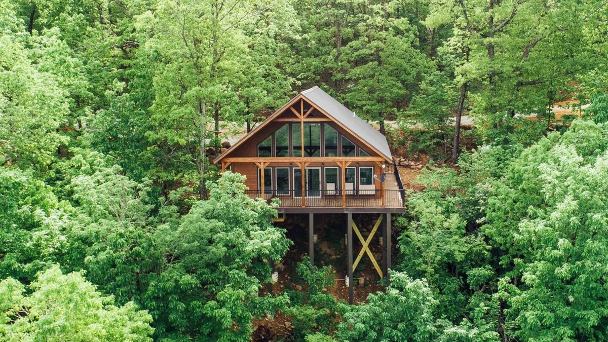 Ponca Condo | The Wildwood Cabin - Tree-top Getaway