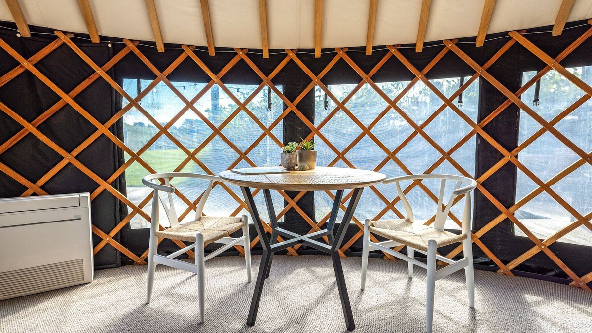Onetangi Ski Chalet | The Yurts at Obsidian View - Stay Waiheke