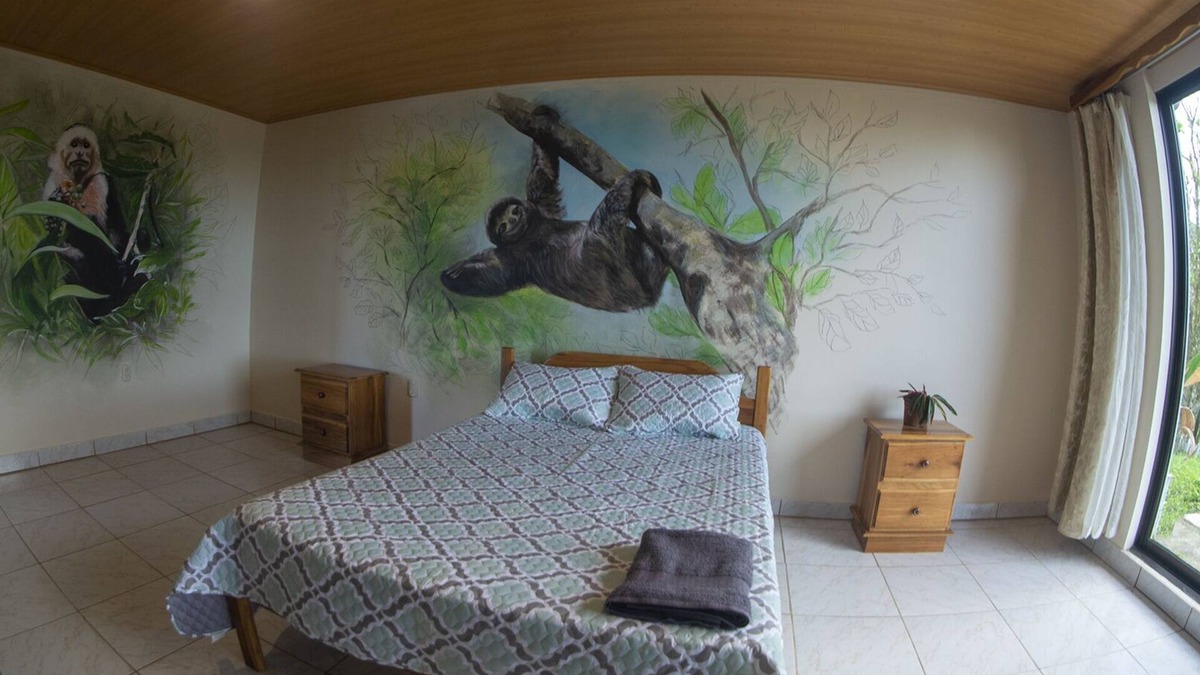 La Tigra House | Thematic Sloth suite | into the authentic rainforest close to the ARENAL VOLCANO