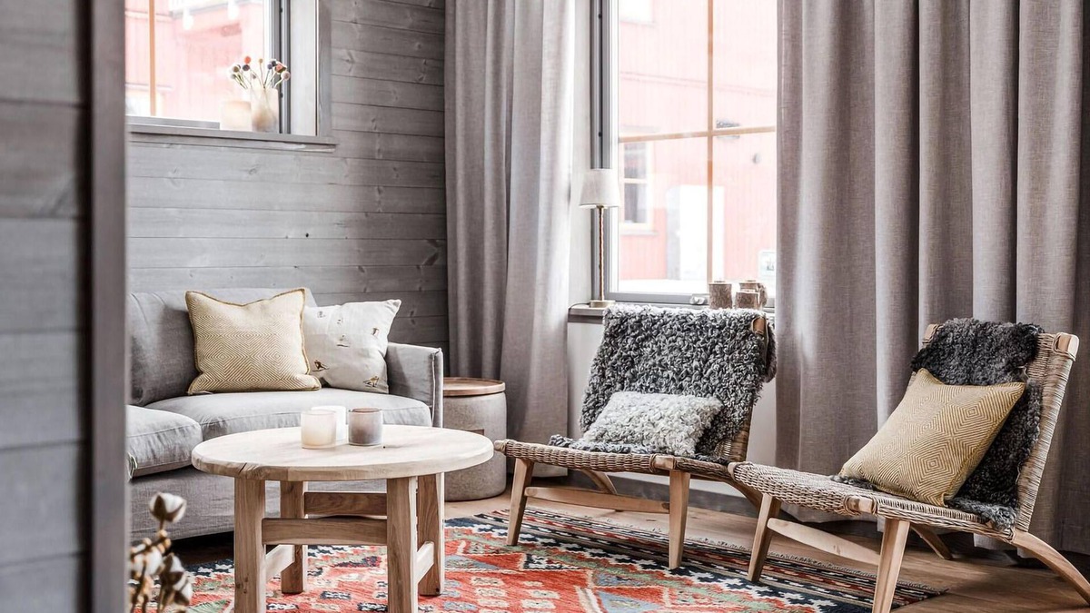 Funasdalen Apartment | This modern, fully equipped vacation apartment is located in the mountain village of Funäsdalen.