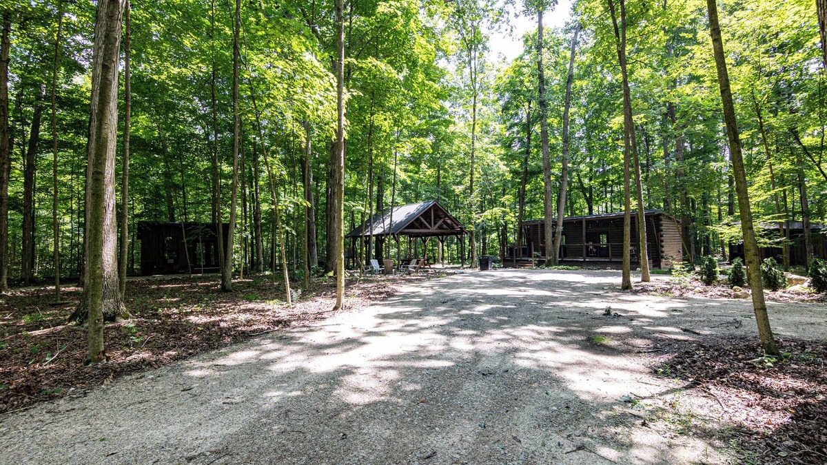 Dola RV Rental | Three Cozy Cabin Retreats nestled in nature