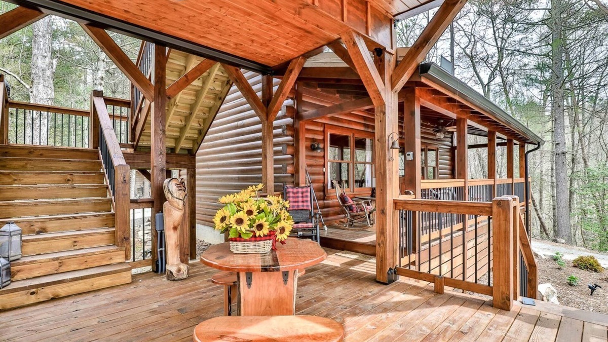 Hidden Lake House | Three Loves Cabin | Cherry Log, GA