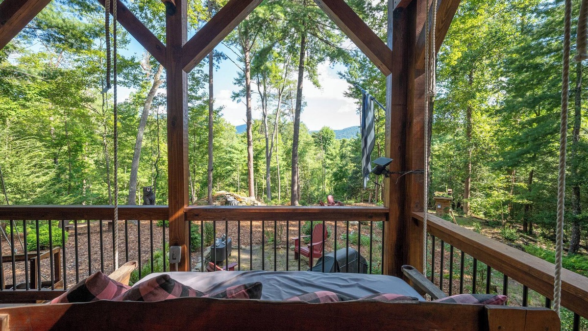 Hidden Lake Cabin | Three Loves Cabin-Cherry Log GA