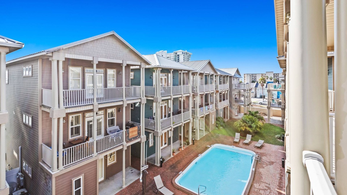 Crescent Beach House | Three-story beach getaway w/a shared pool, free WiFi, & a private washer/dryer
