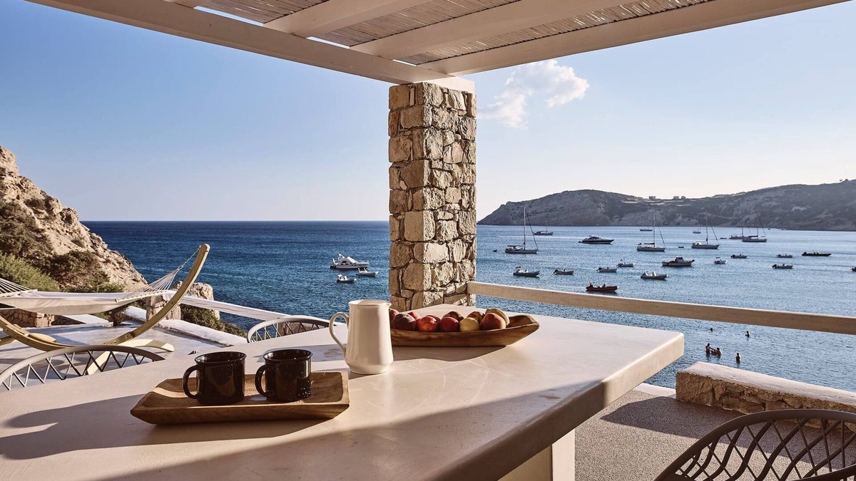 Milos Villa | Thrilling Milos Villa | Villa Sauron | 2 Bedrooms | Breathtaking Sea Views |.