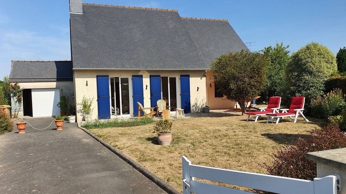 Tregueux House | " Ti Glas " Maison de Plain-pied Avec 2 Chambres et Jardin
