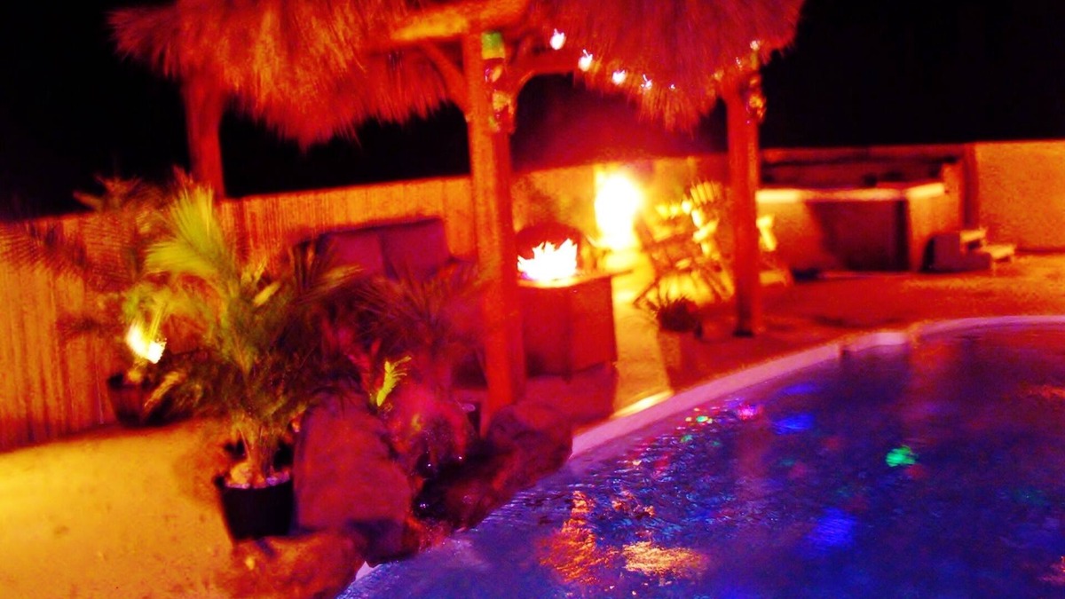 Corolla Village House | TIKI POOL & SPA, GOLF CART, KAYAK, WATERFALL, FIREPIT EXCELLENT LIGHTHOUSE VIEWS
