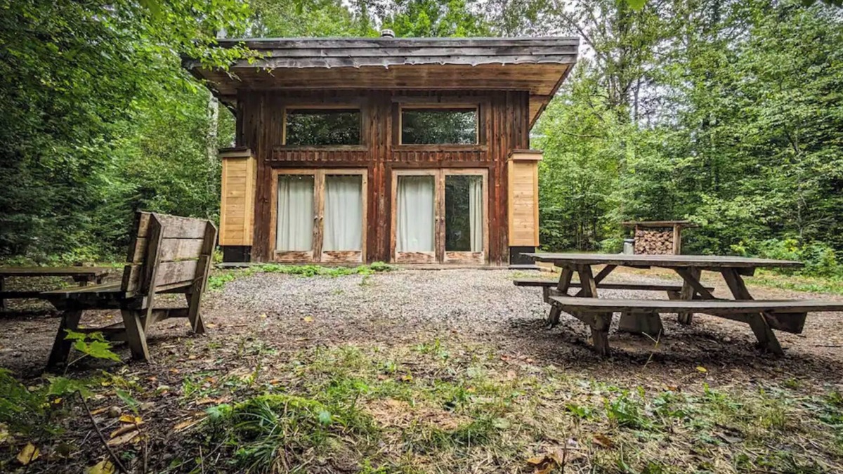 Harrington Cabin | Timber Frame Cabin at Terra Perma