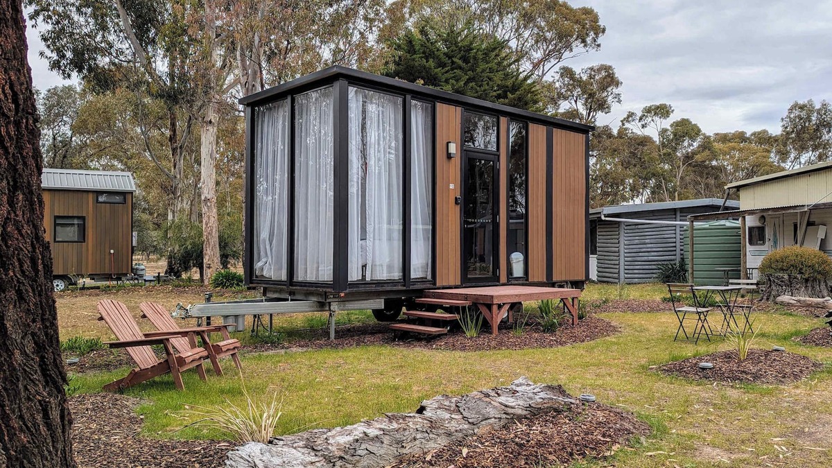 Dadswells Bridge House | "Timboon" Tiny House 10 - Escape @ Grampians' Edge