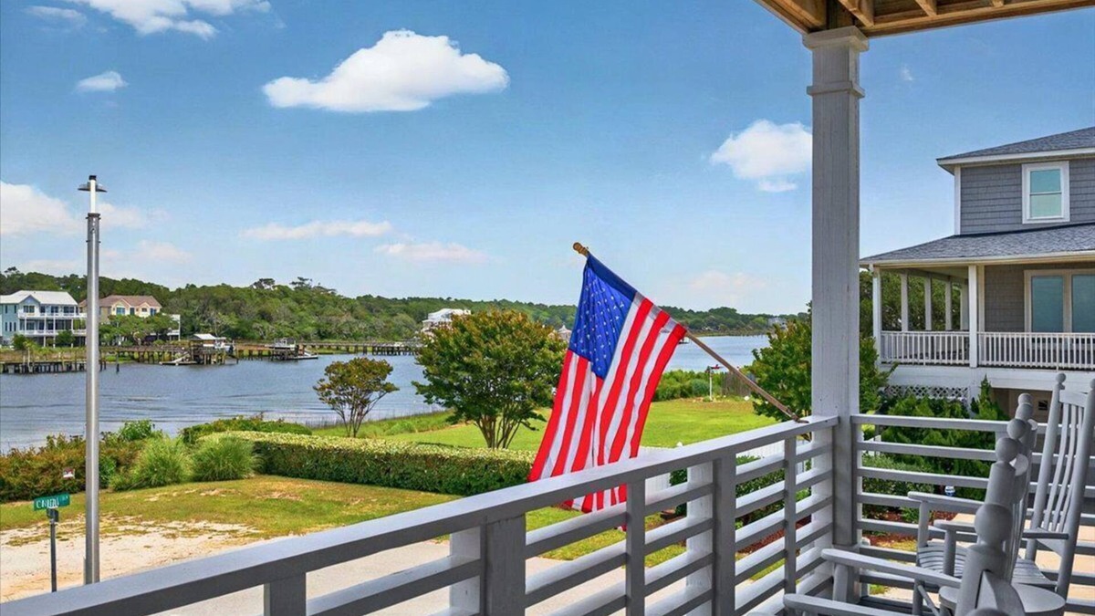 Holden Beach House | Time Well Wasted, 5 Bedrooms with an IntraCoastal Waterway view.