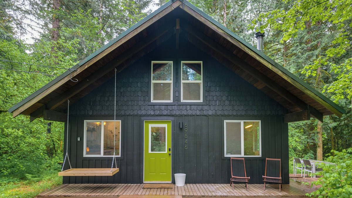 Zigzag Cabin | Tiny: An A-Frame Cabin in the Woods