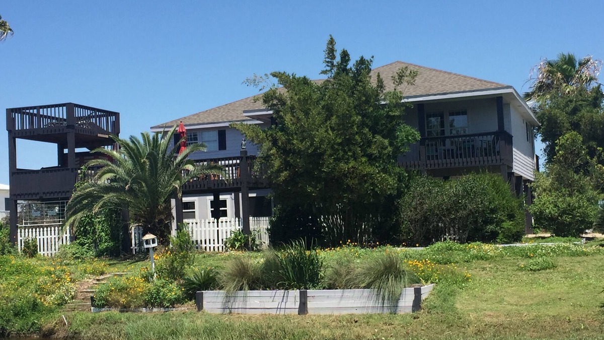 Crystal Beach House | Tiny Bubbles -Hot Tub-Screened Game Room-Spacious Decks-EV Charger