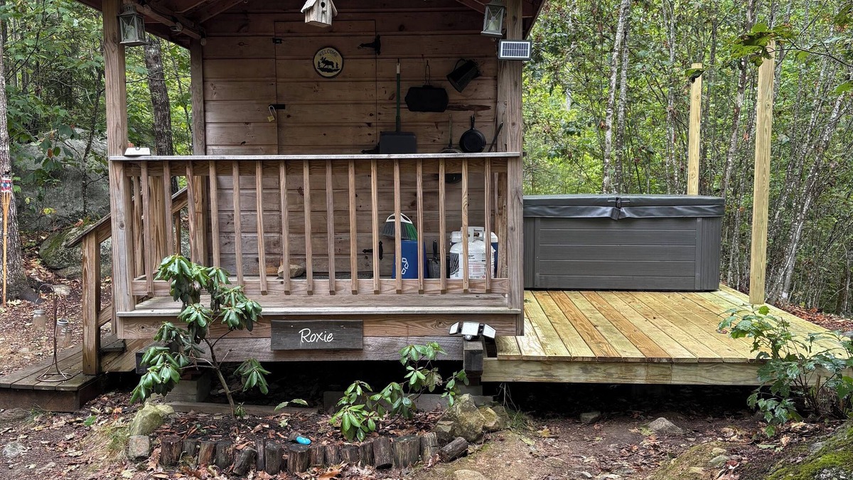 Whitefield Cabin | Tiny Cabin with Private Hot Tub on 100 Acres Kayaks, Canoes & Paddleboards
