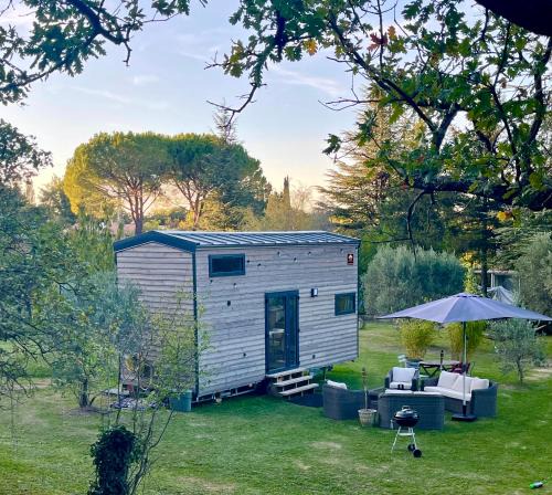 Saignon House | Tiny House avec vue sur le rocher de Saignon, Luberon