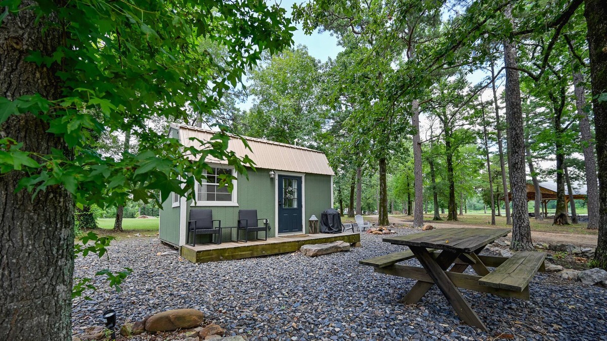 Boles House | Tiny House Cottage at Sacred Pines