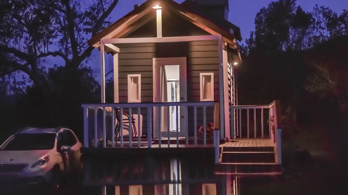 Praia Grande Cabin | Tiny House Morning Gloring - spectacular view