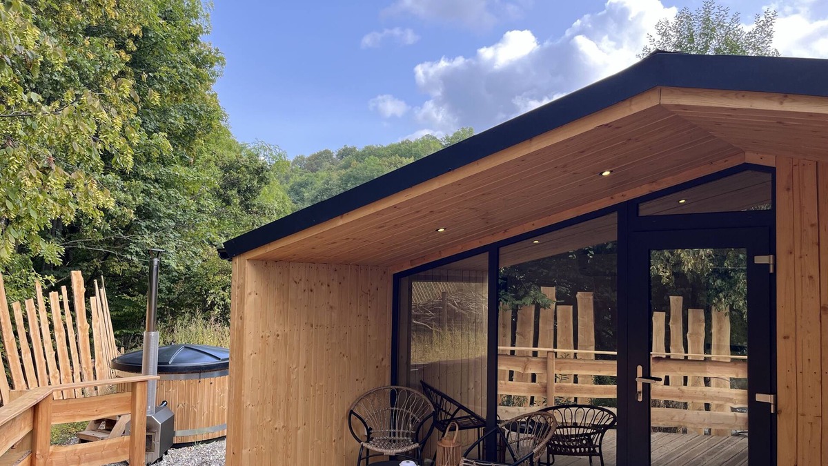 Orbey Cabin | Tiny House Petite Ourse, Nordic bath - Le Domaine des Constellations, Alsace