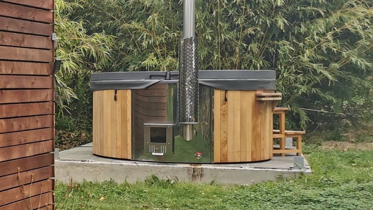 Andenne Cabin | Tiny house & private jacuzzi for a magical night Belgian Ardennes - Temps 1solite