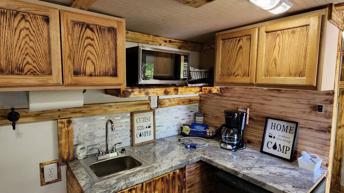 Lookout House | Tiny Trailer Home on Secluded Lot