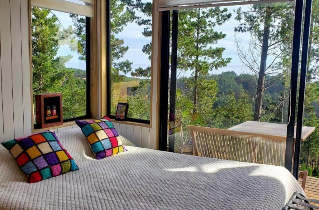 Vichuquen House | Tinyhouse Boyeruca Lodge. Maravillosas vistas de Bosque, Mar y Cielo