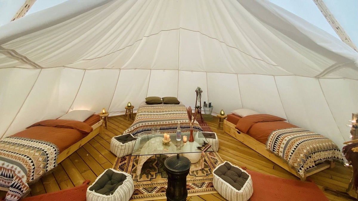 Ecurie Cabin | Tipi 8 places for unusual night