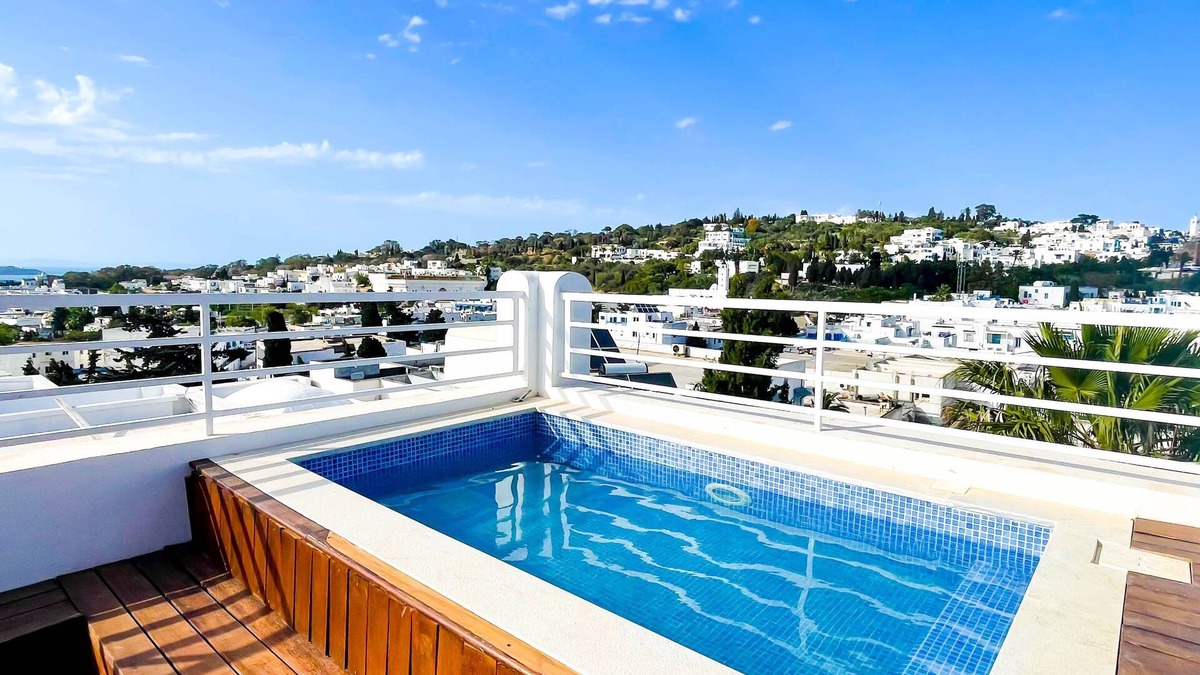 Sidi Bou Said Apartment | Panoramic View Enjoy a Jacuzzi in Sidi Bou Said