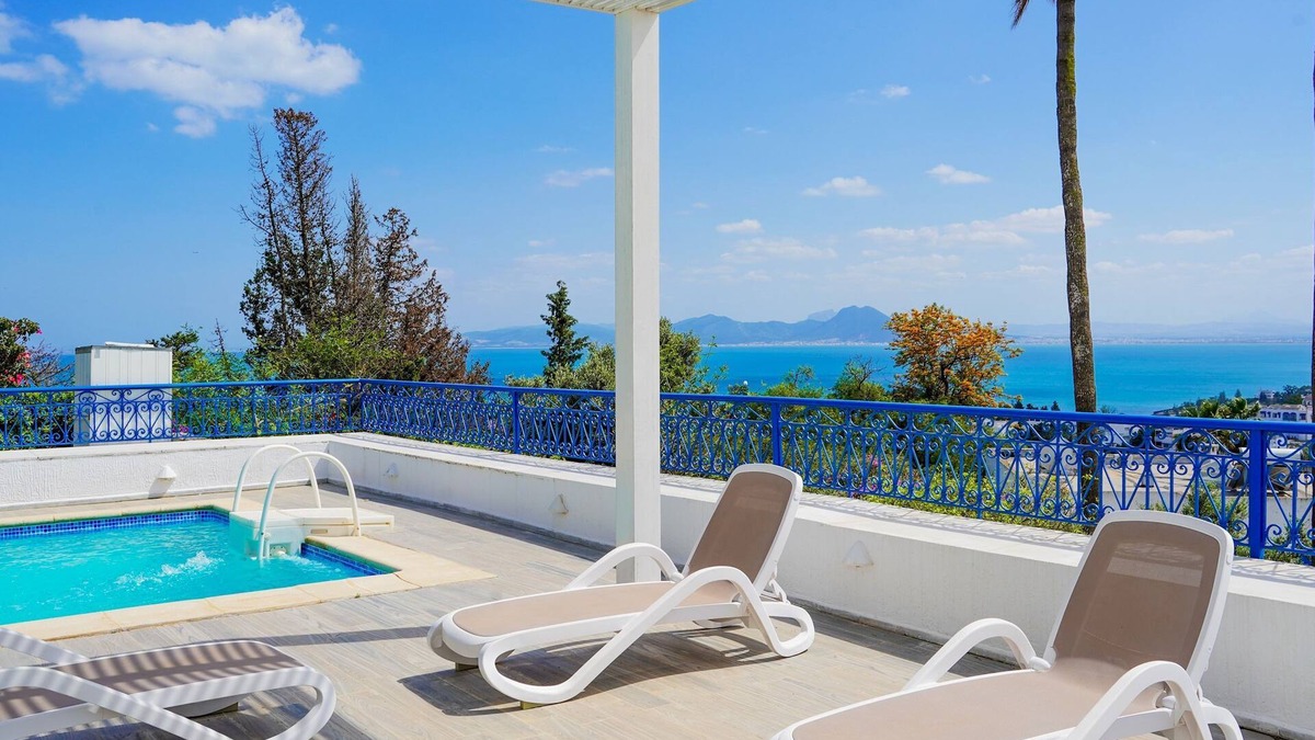 Sidi Bou Said Villa | Dar Sophia: La plus belle vue de Sidi Bou Said