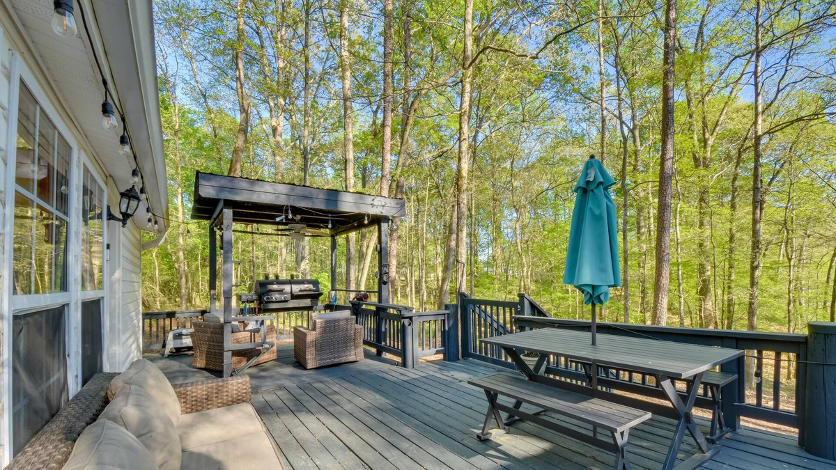 Toccoa Cottage | Toccoa Vacation Rental w/ Game Room & Boat Dock!