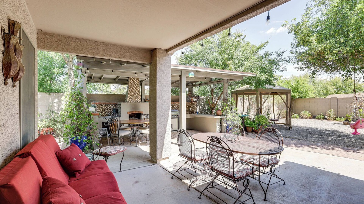 Estrella Village House | Tolleson Hideaway w/Backyard & Outdoor Kitchen!